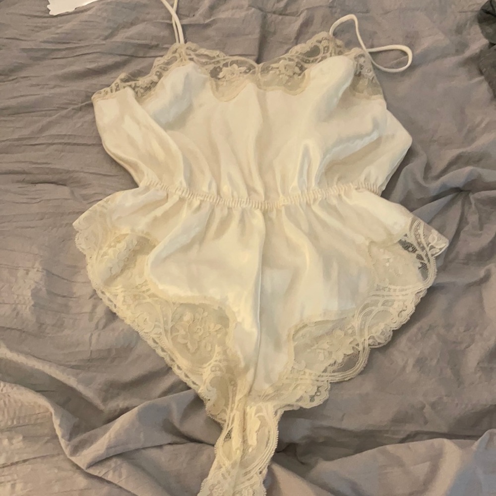 Hidden fantasies vintage body suit. Size L